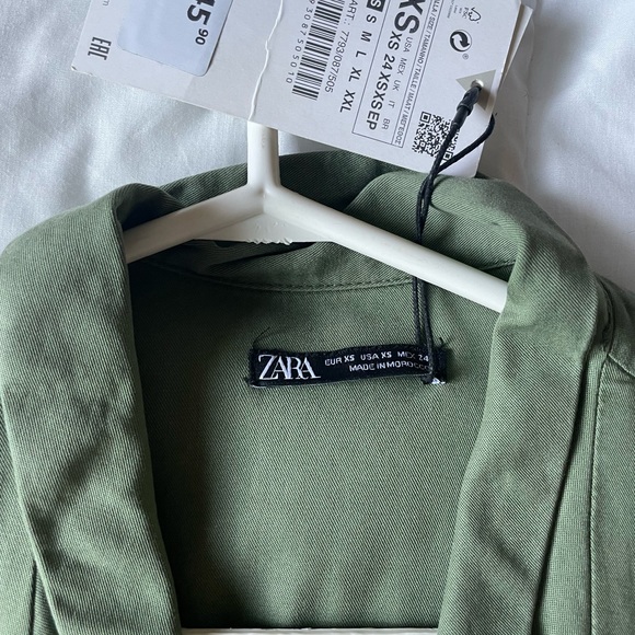 Zara Forest Green Dress - Picture 5 of 5